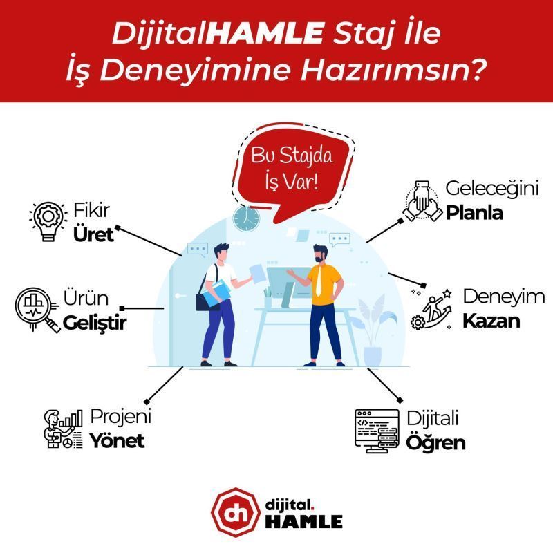 Dijital Hamle Girişim - Bahar Dönemi Staj İlanı