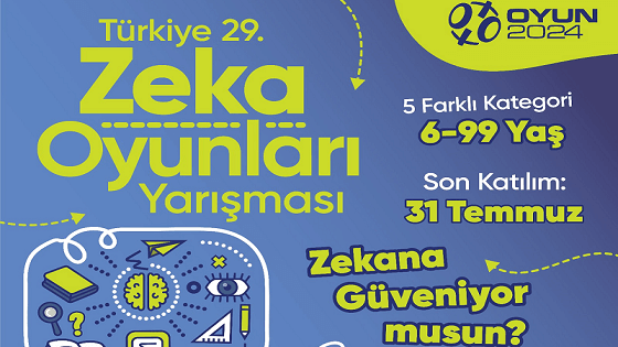 Türkiye Zeka Vakfı-Türkiye 29. Zeka Oyunları Yarışması