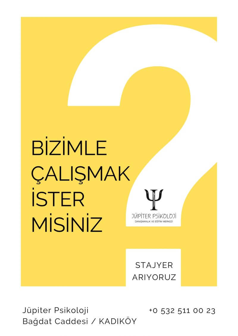 Jüpiter Psikoloji-Gönüllü Stajyer İlanı
