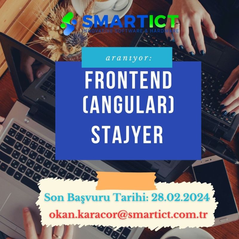 SMARTICT-Frontend  Geliştirici Stajyeri