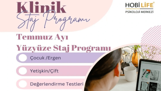 Hobi Life Psikoloji Merkezi-Staj Programı