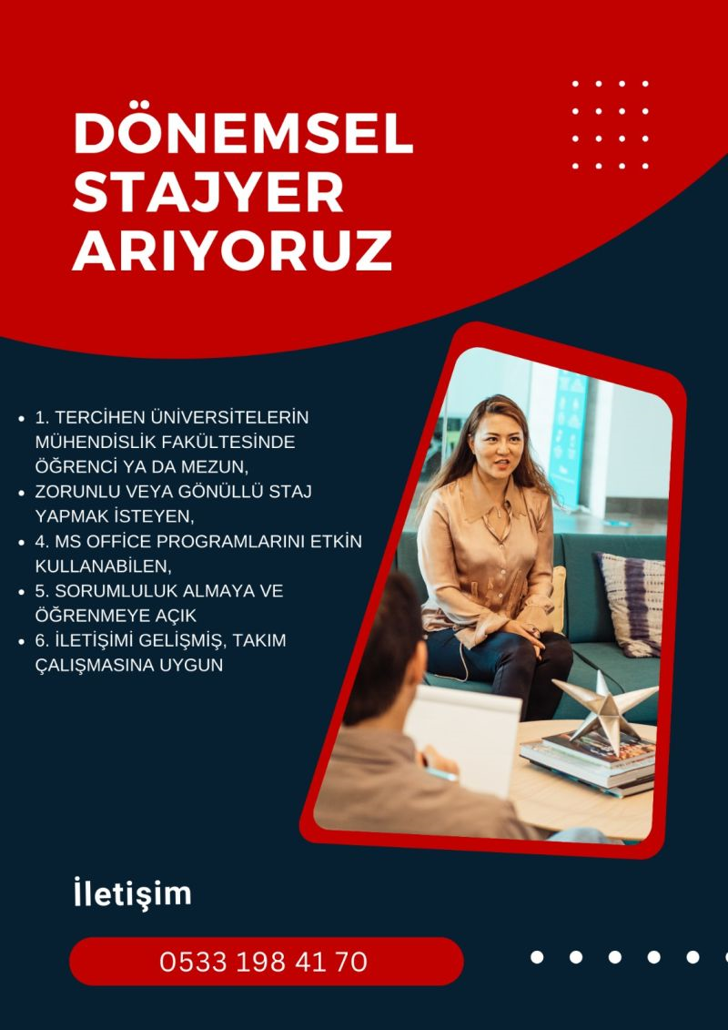 Doğuş Composite-Stajyer İlanı