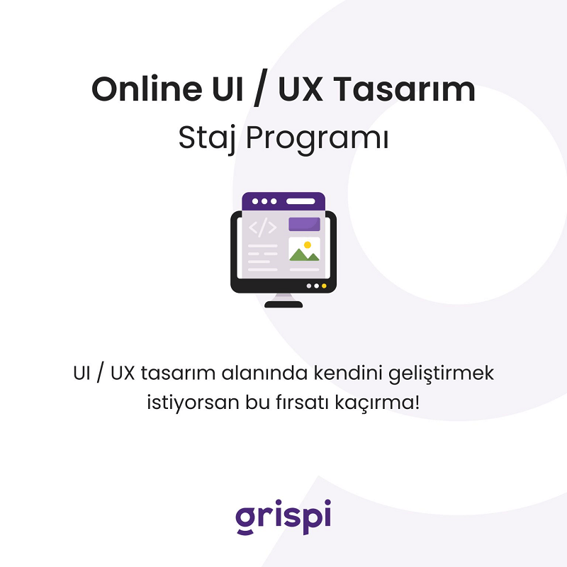 Grispi-Online Staj Programı