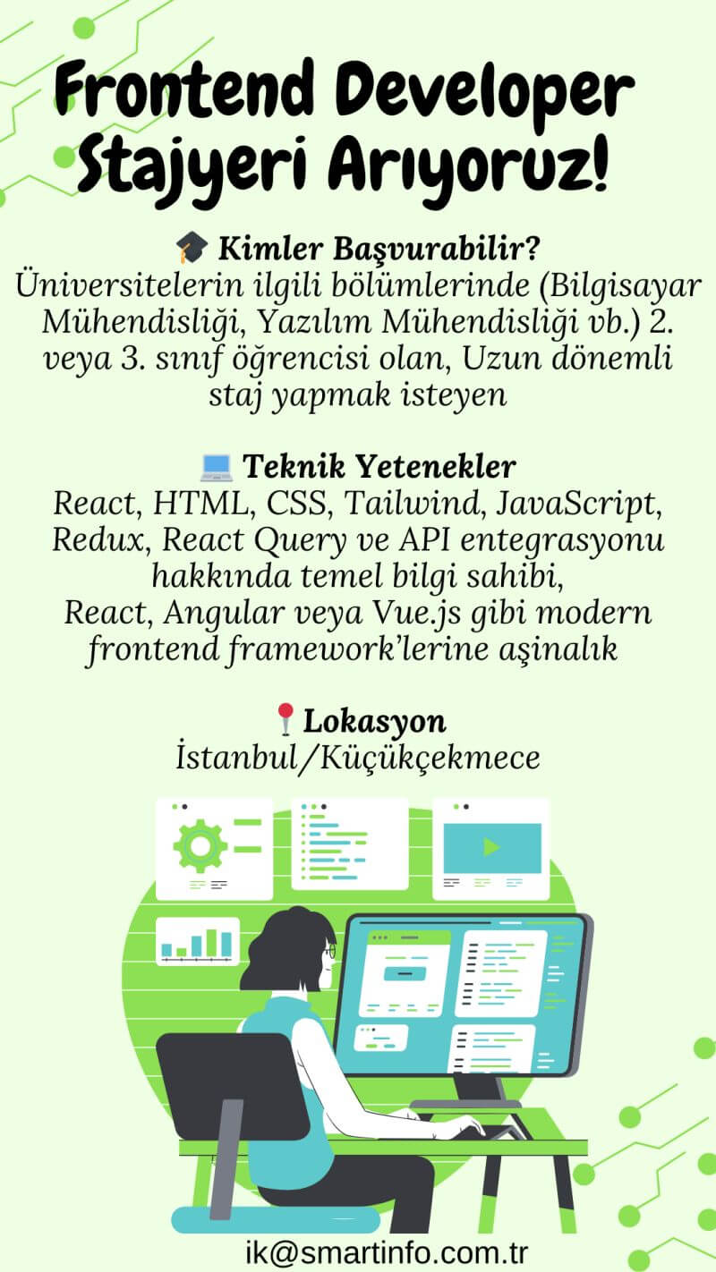 Frontend Developer Stajyeri