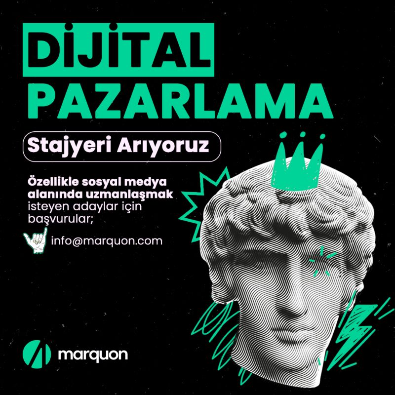 Marquon - Dijital Pazarlama Stajyeri