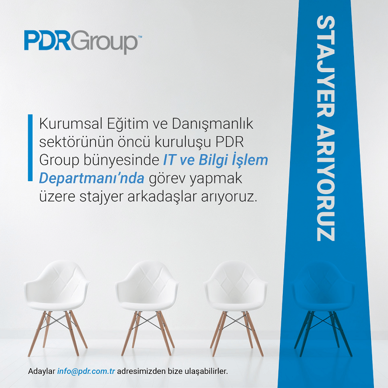 PDR Group-Yaz Dönemi Stajyer İlanı