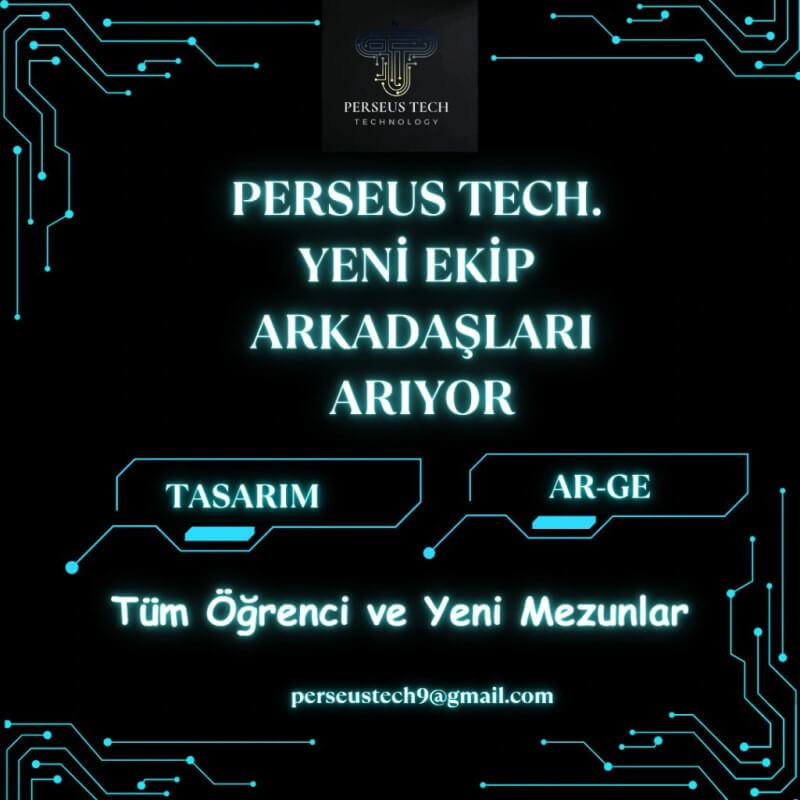 Perseus TECH. yeni ekip üyeleri arıyor-Öğrenci ve Yeni Mezun