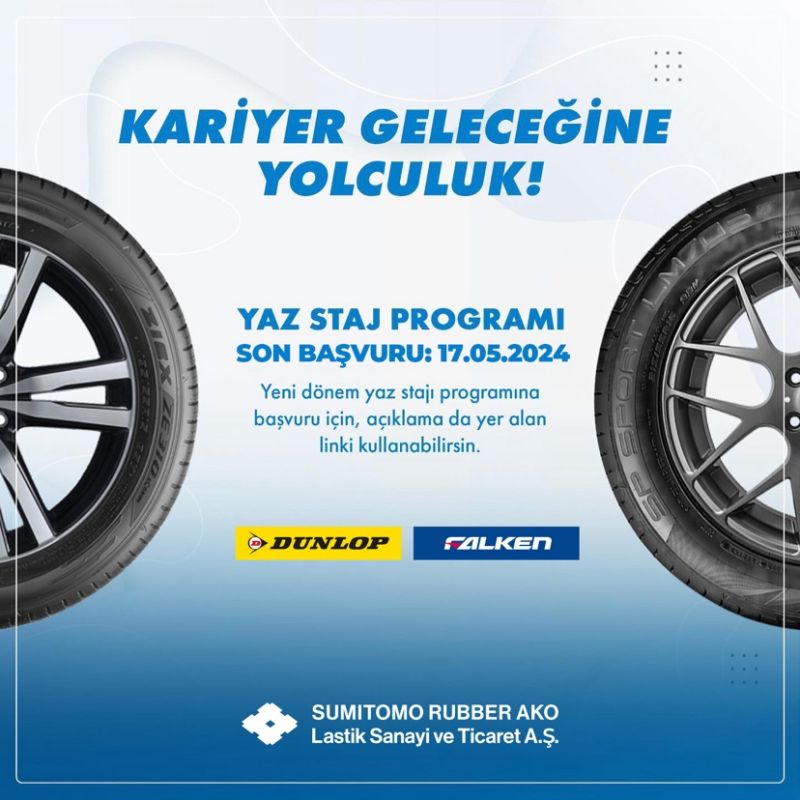 Sumitomo Rubber AKO-Yaz Staj Programı