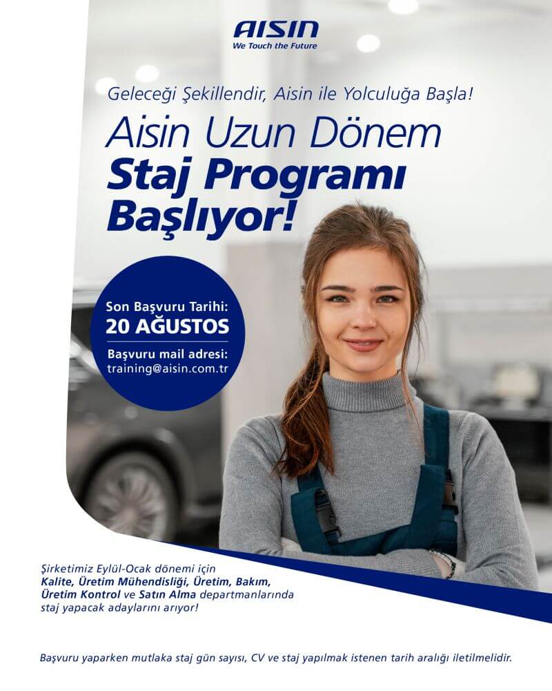 Aisin Uzun Dönem Staj Programı