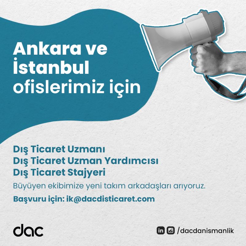 DAC Consulting Group - Dış Ticaret Stajyeri