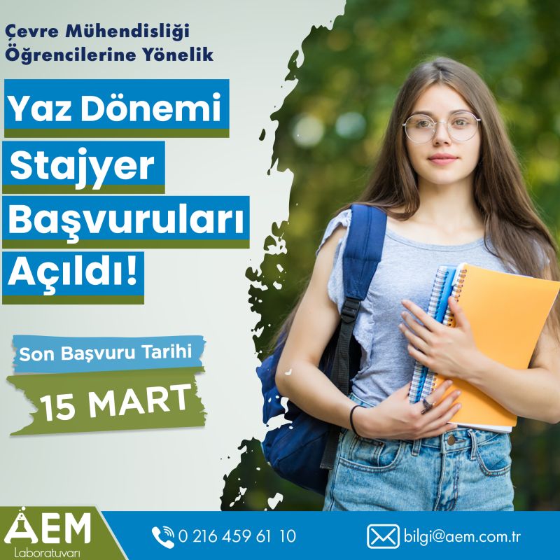 AEM Laboratuvarı - Yaz Dönemi Stajyer İlanı