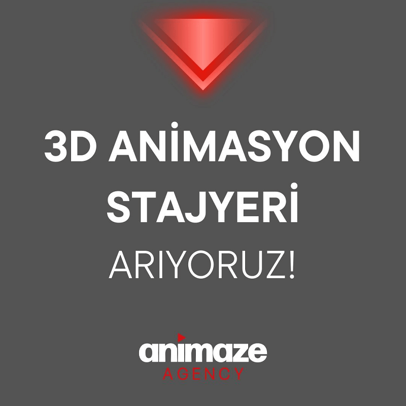 Animaze-3D Animasyon Stajyeri