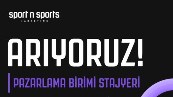 Sportnsports - Pazarlama Birimi Stajyeri