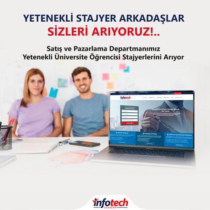 Infotech Academy Satış ve Pazarlama Stajyer İlanı