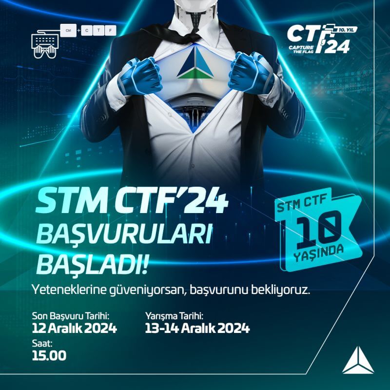 STM-CTF 24 Başvuruları Başladı