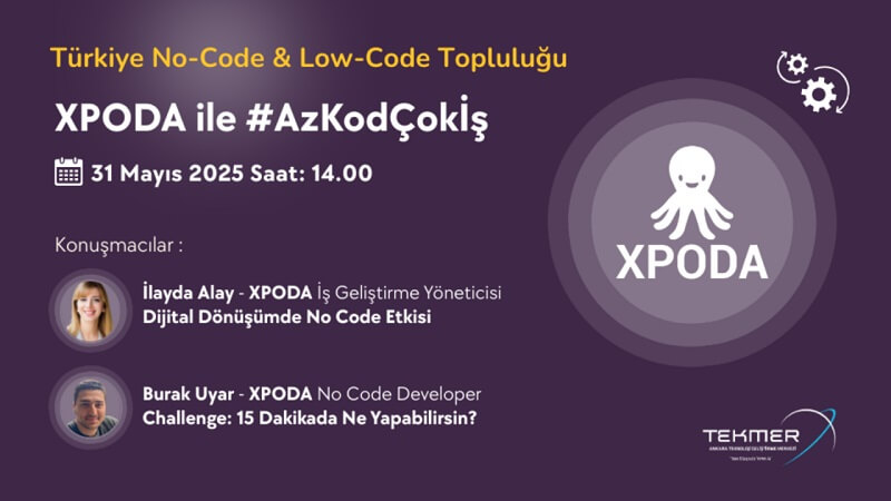 Xpoda ile Az Kod Çok İş