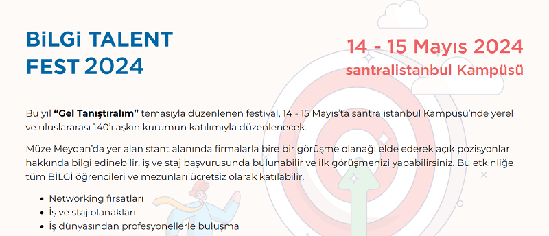 İstanbul Bilgi Üniversitesi-BİLGİ TALENT FEST 2024