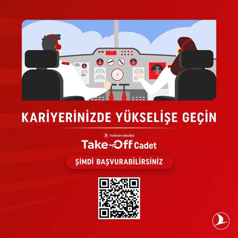 Turkish Airlines-Take-Off Cadet (Yetiştirilmek Üzere II. Pilot Aday Adayı)