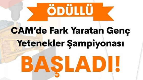 Manus Yazılım Türkiye-CAM de Fark Yaratan Genç Yetenekler Şampiyonası