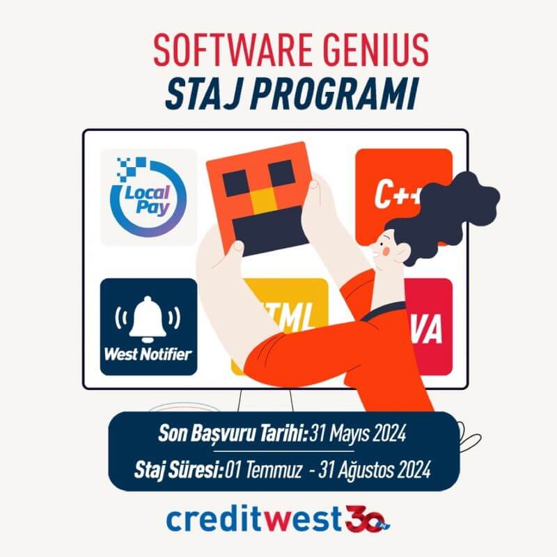 Creditwest Bank (North Cyprus)-Software Genius Staj Programı