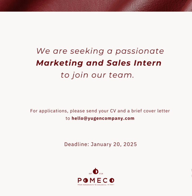 Marketing and Sales Intern